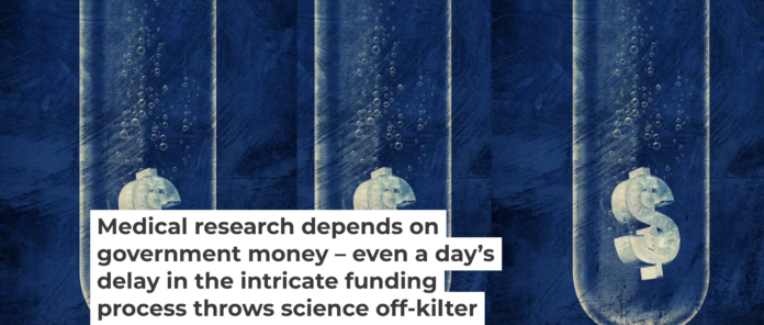 Of the tens of thousands of grant applications submitted to the National Institutes of Health, only around 1 in 5 is funded. Sean Gladwell/Moment via Getty Images Of the tens of thousands of grant applications submitted to the National Institutes of Health, only around 1 in 5 is funded. Sean Gladwell/Moment via Getty Images